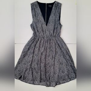Express Leaf Print Dress